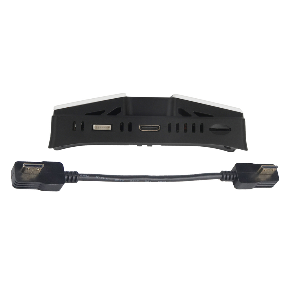 Skyzone Sky04X Pro Oled Fpv Goggles - Двойной 90-градусный прямоугольный мини-HDMI-совместимый короткий кабель