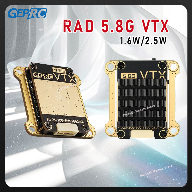 Видеопередатчик GEPRC RAD 5.8G – обзор и цена Geprc Rad Vtx 5.8G 2.5W